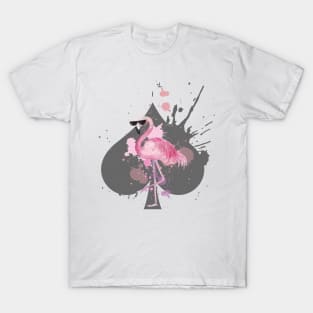 'Flamingo With Shades' Awesome Flamingo Bird T-Shirt